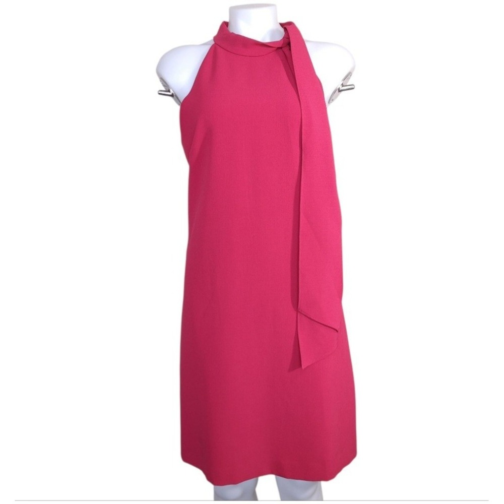 Vince Camuto Women's Dress Cherry Red Size 12 Sleeveless‎ Zip Lining